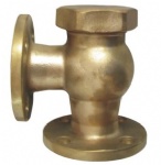JIS F7418 16K Marine bronze lift check angle valve(Union bonnet type)