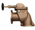 JIS Marine bronze angle storm valve