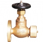 JIS F7334A Marine bronze globe fire hose valve